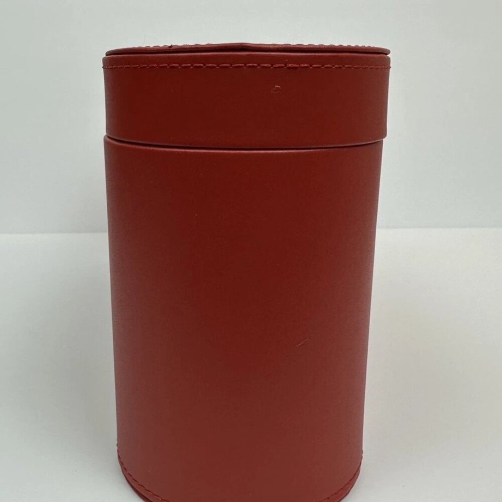 NEW Authentic Dyson Supersonic Hair Dryer Storage Case Red Leather Box CASE ONLY - Picture 13 of 16